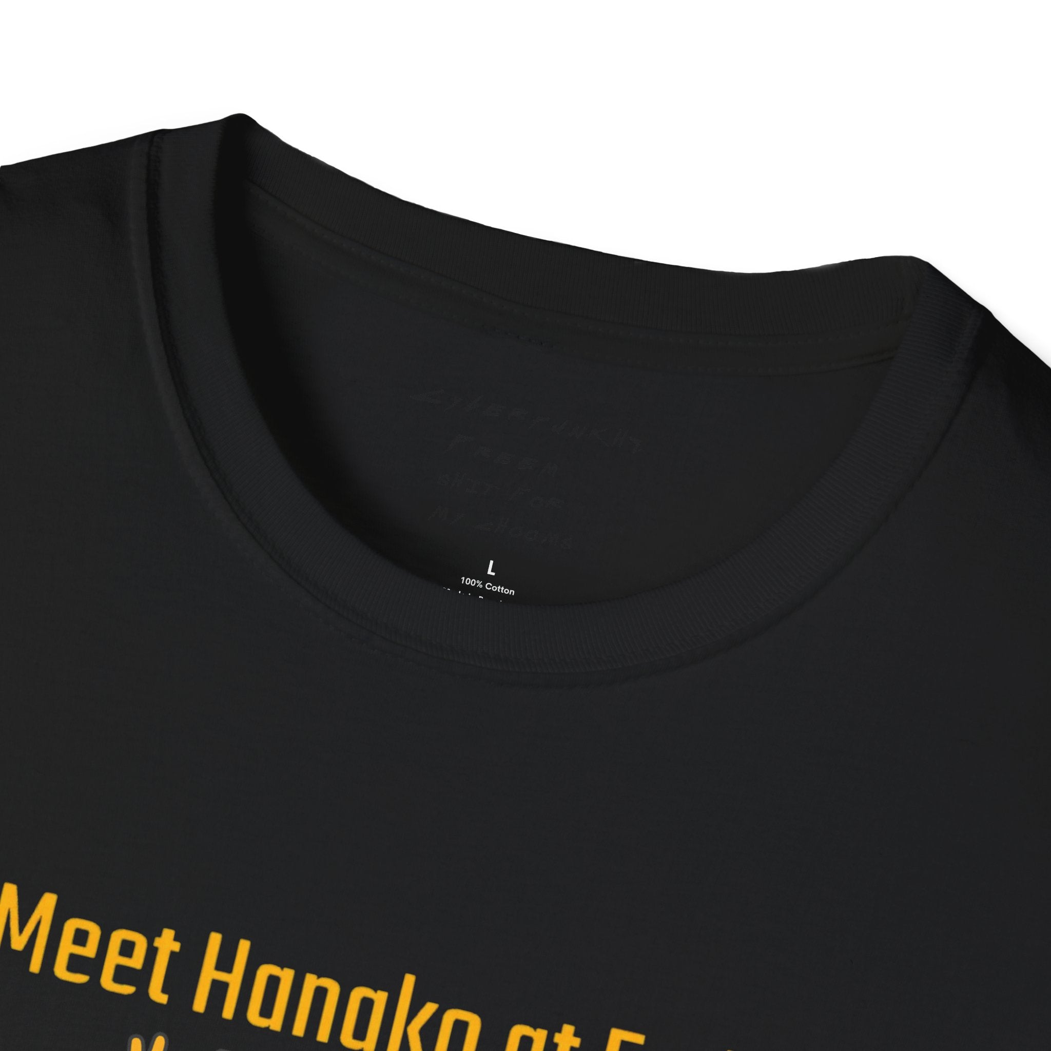 Meet Hanako at Embers Never T-Shirt | CyberpunkHQ Gear