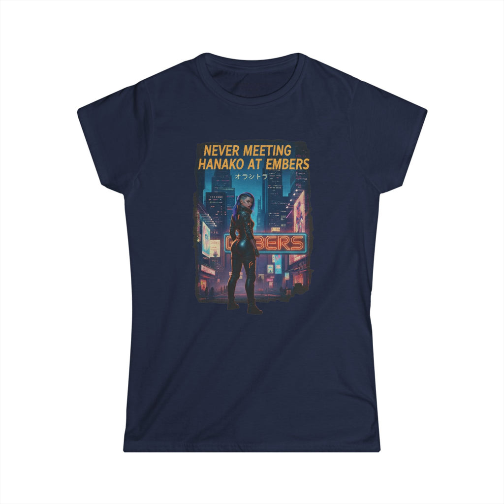 Never Meeting Hanako at Embers - Women's T‑Shirt | CyberpunkHQ Gear