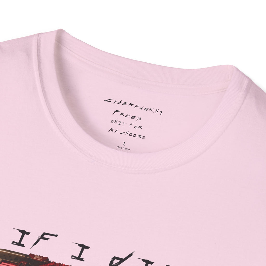 If I Die Upload Me to Mikoshi T-Shirt | CyberpunkHQ Gear