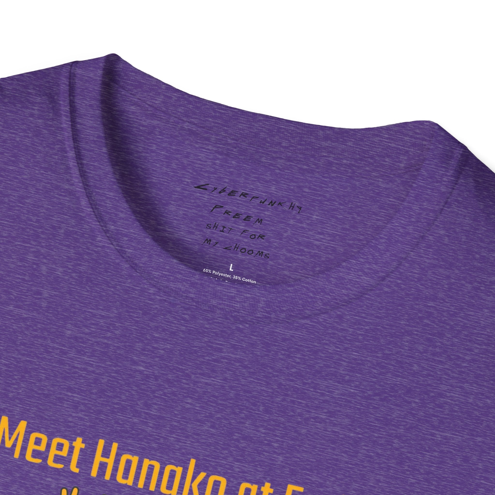 Meet Hanako at Embers Never T-Shirt | CyberpunkHQ Gear