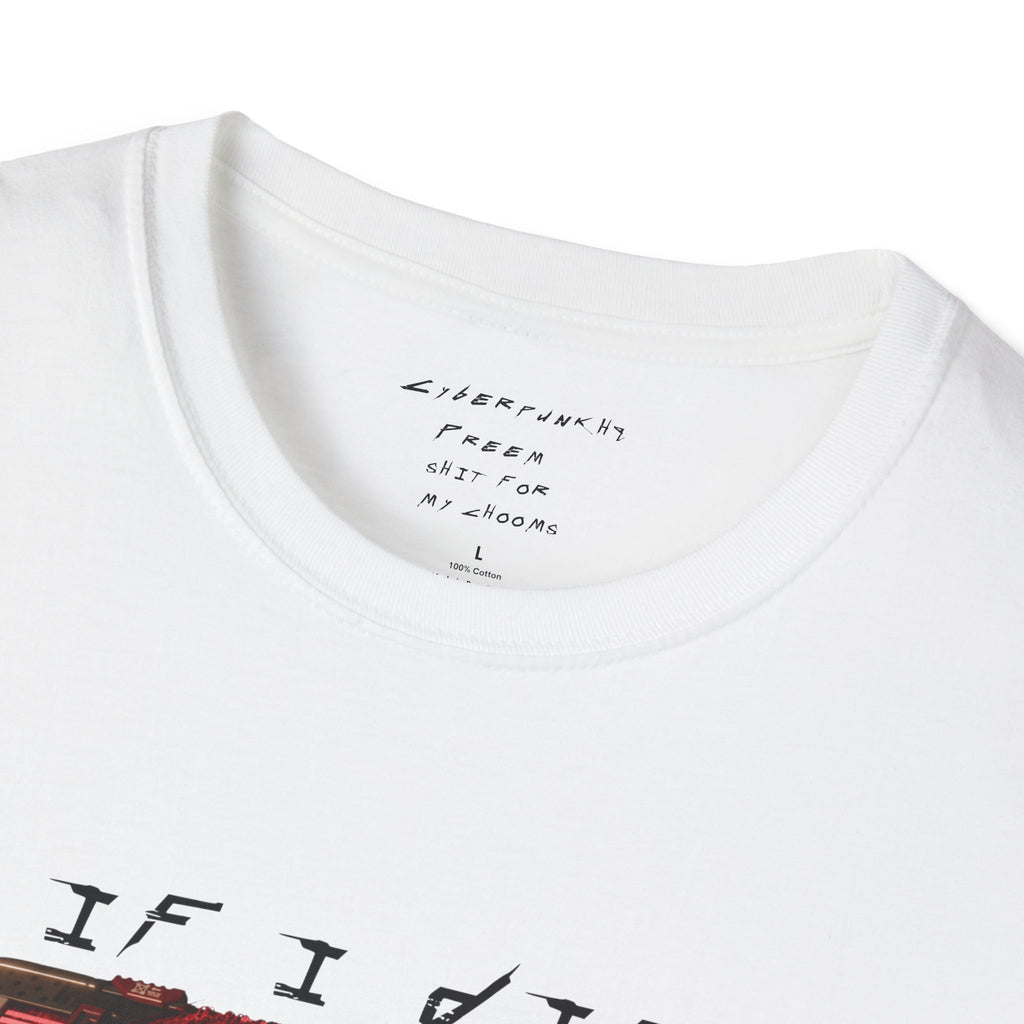 If I Die Upload Me to Mikoshi T-Shirt | CyberpunkHQ Gear