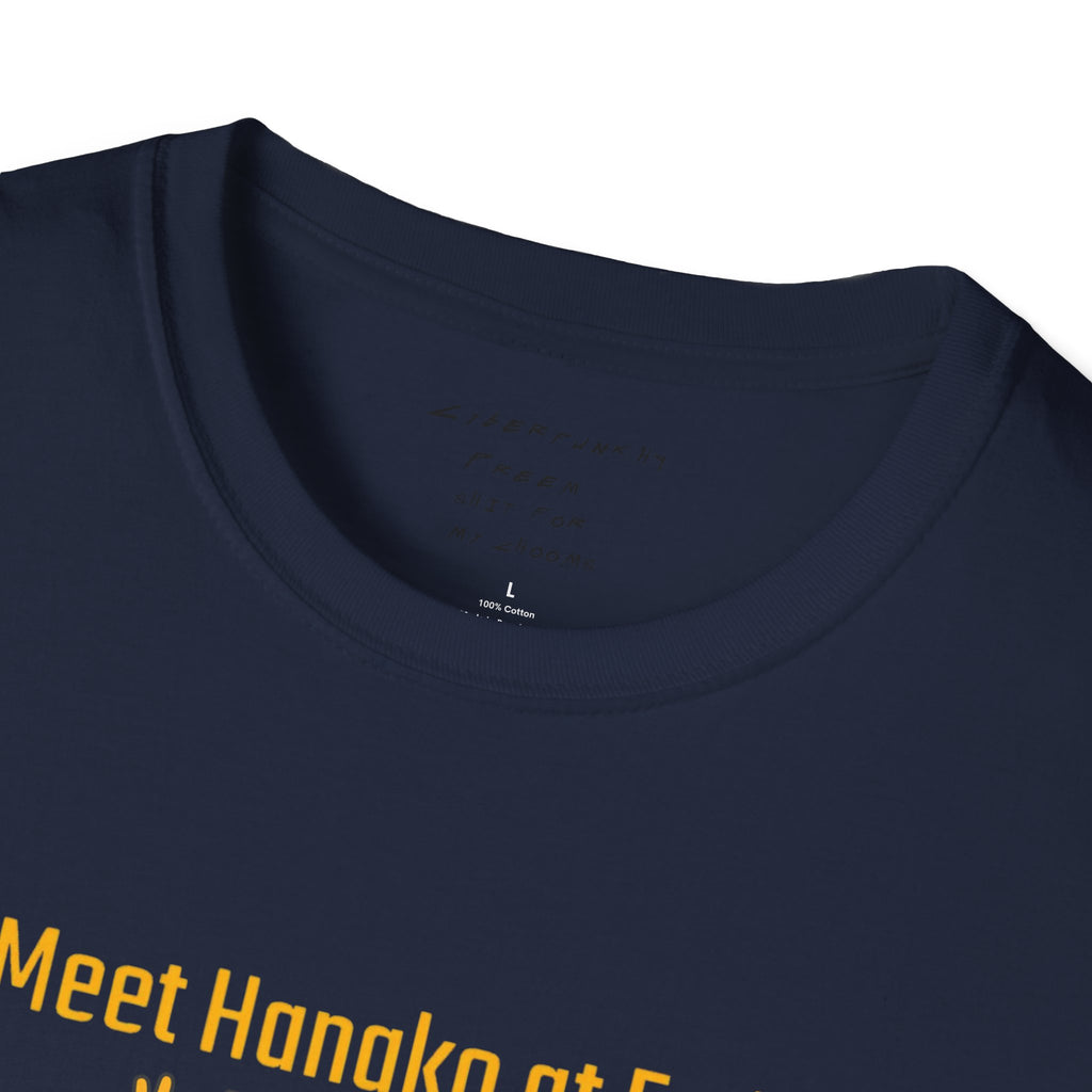 Meet Hanako at Embers Never T-Shirt | CyberpunkHQ Gear