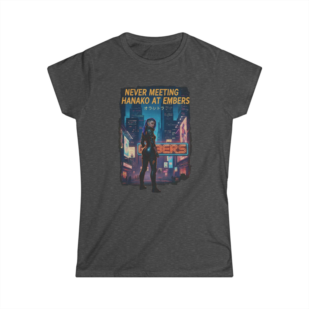 Never Meeting Hanako at Embers - Women's T‑Shirt | CyberpunkHQ Gear